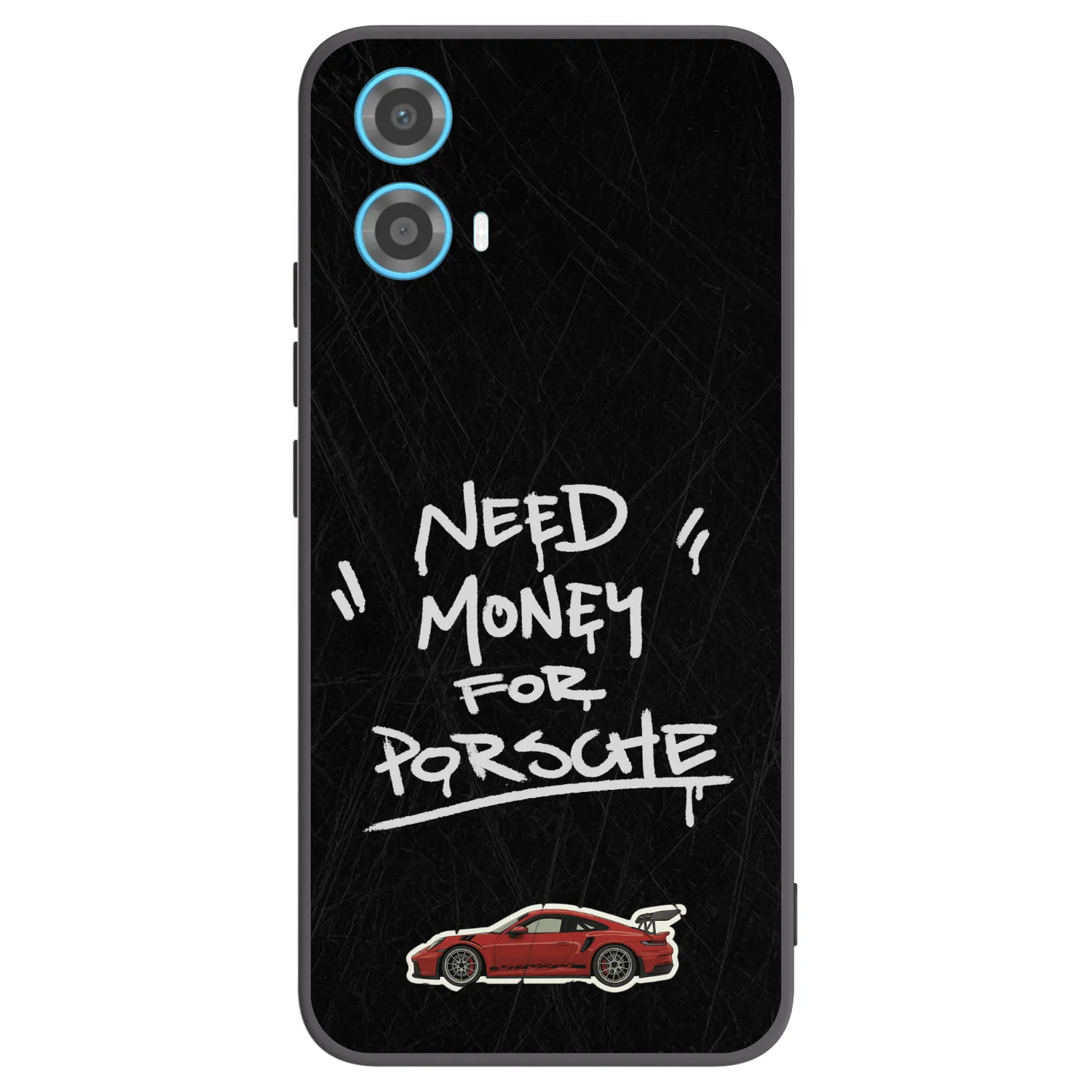 Picasee husă neagră din silicon pentru Motorola Moto G34 5G - Dark Racer