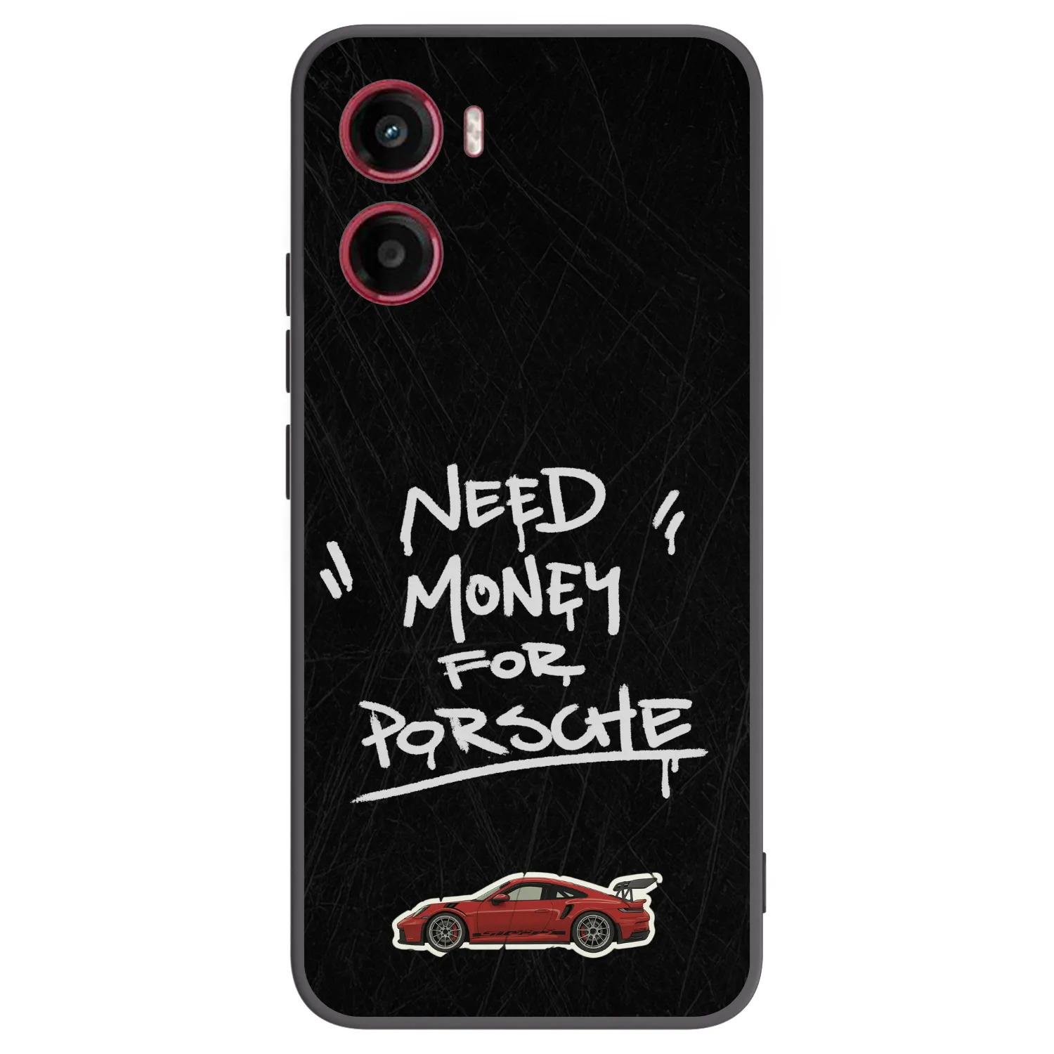 Picasee husă neagră din silicon pentru Motorola Moto G05 - Dark Racer