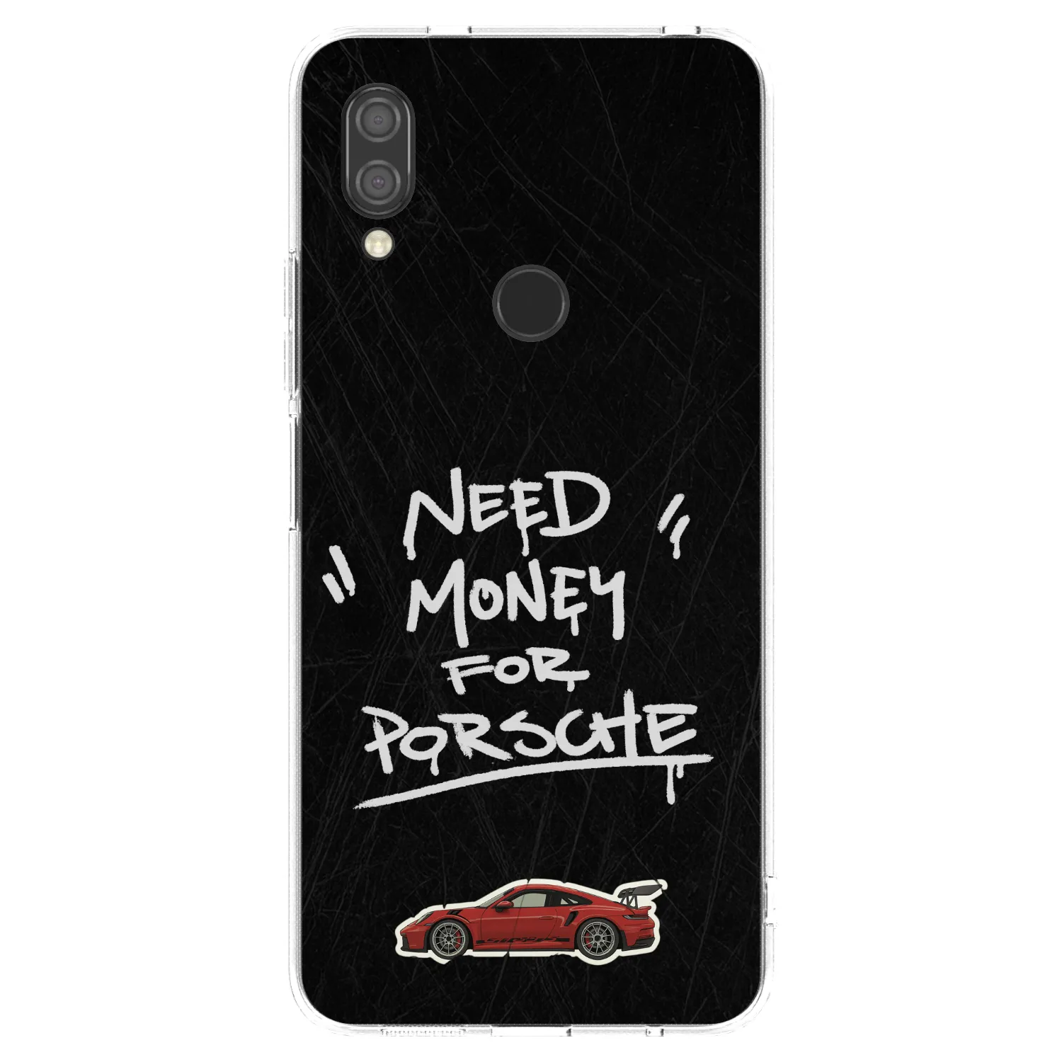 Picasee husă transparentă din silicon pentru Xiaomi Redmi 7 - Dark Racer