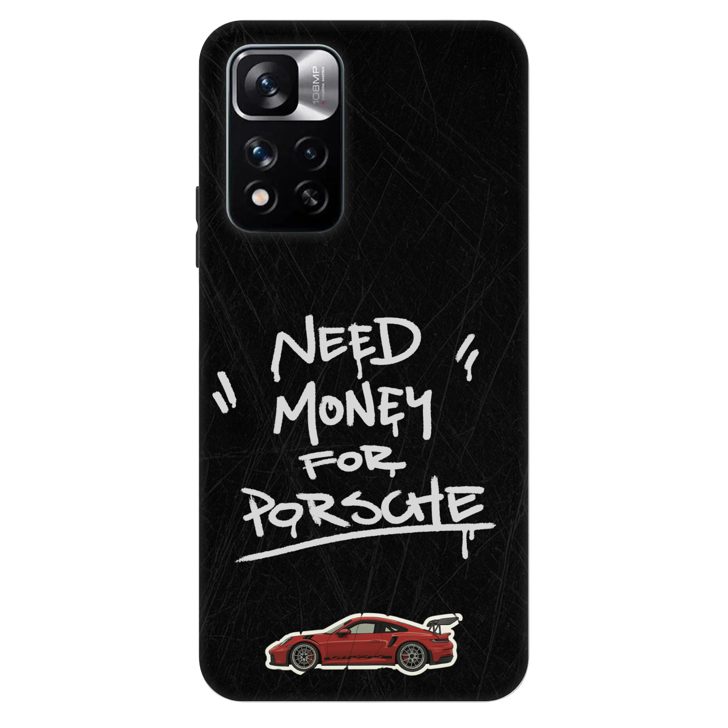 Picasee Fashion Case pentru Xiaomi Redmi Note 11 Pro 5G - Dark Racer