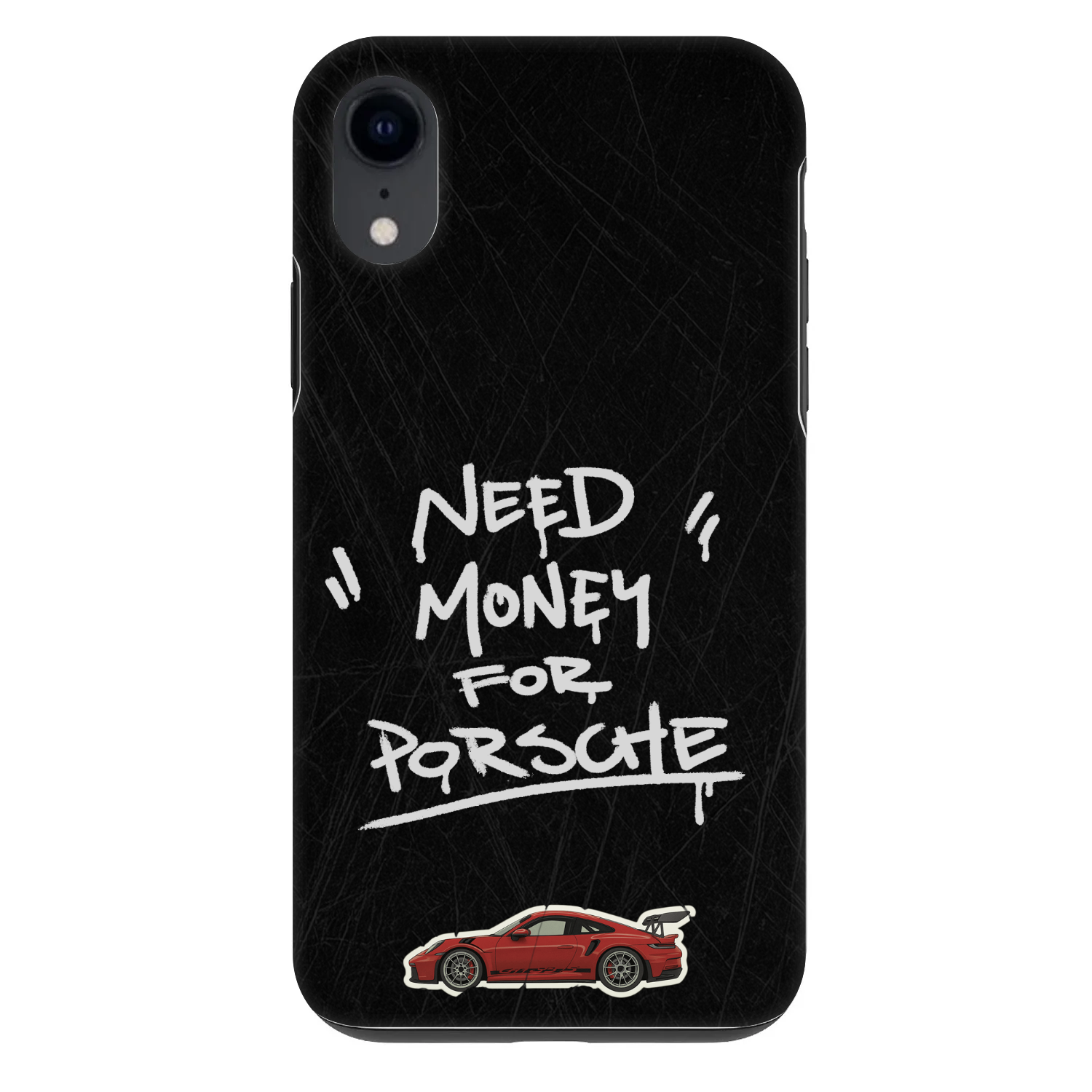 Picasee Fashion Case pentru Apple iPhone XR - Dark Racer