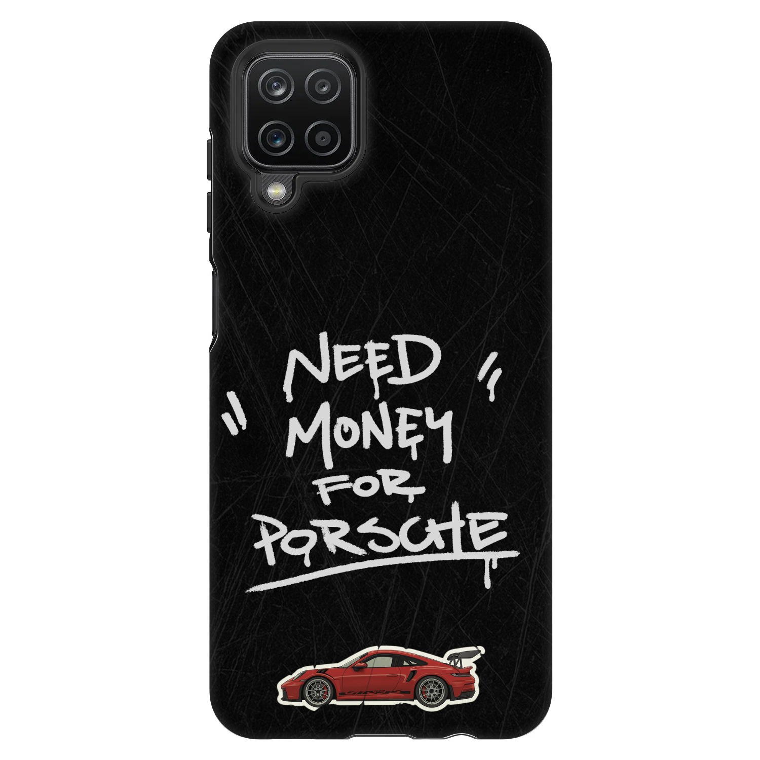 Picasee Fashion Case pentru Samsung Galaxy A12 A125F - Dark Racer