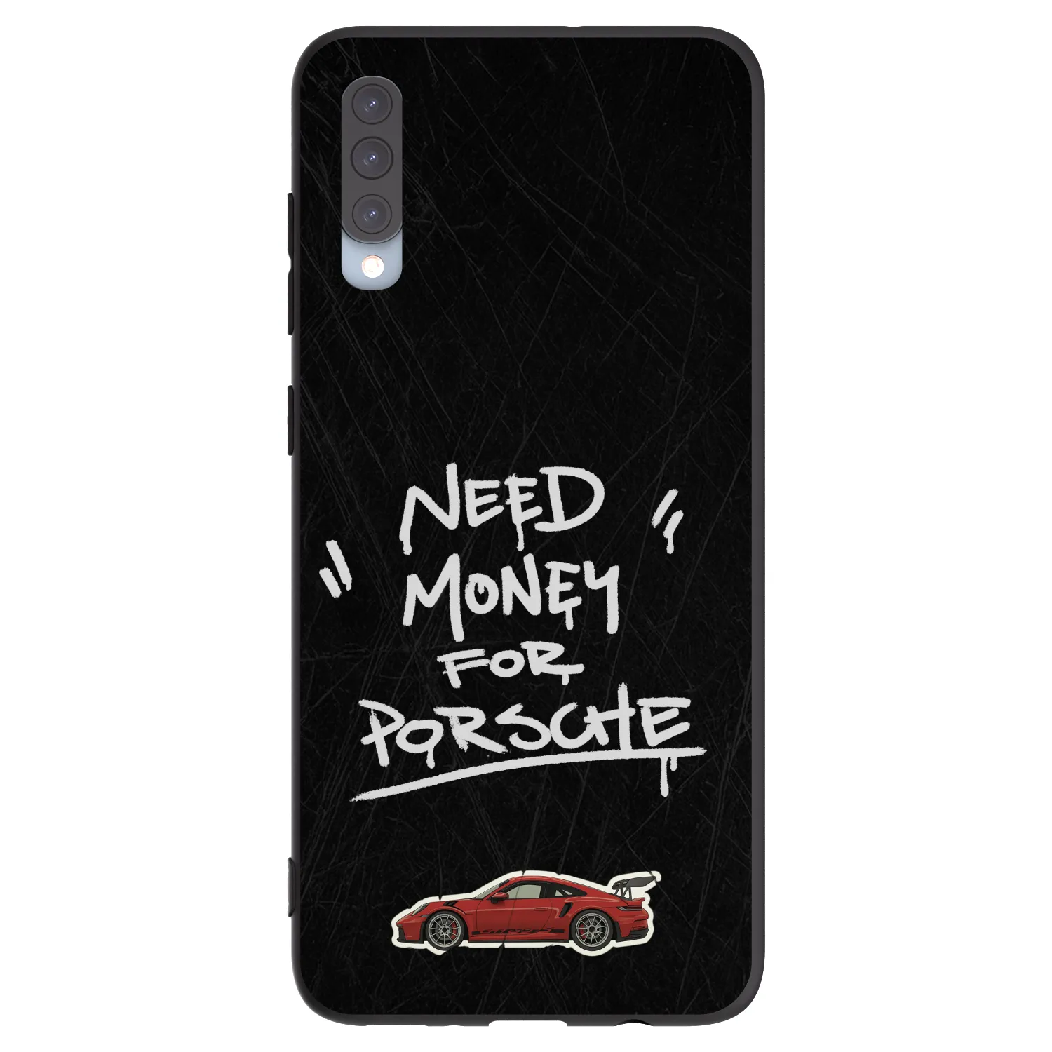 Picasee husă neagră din silicon pentru Samsung Galaxy A70 A705F - Dark Racer