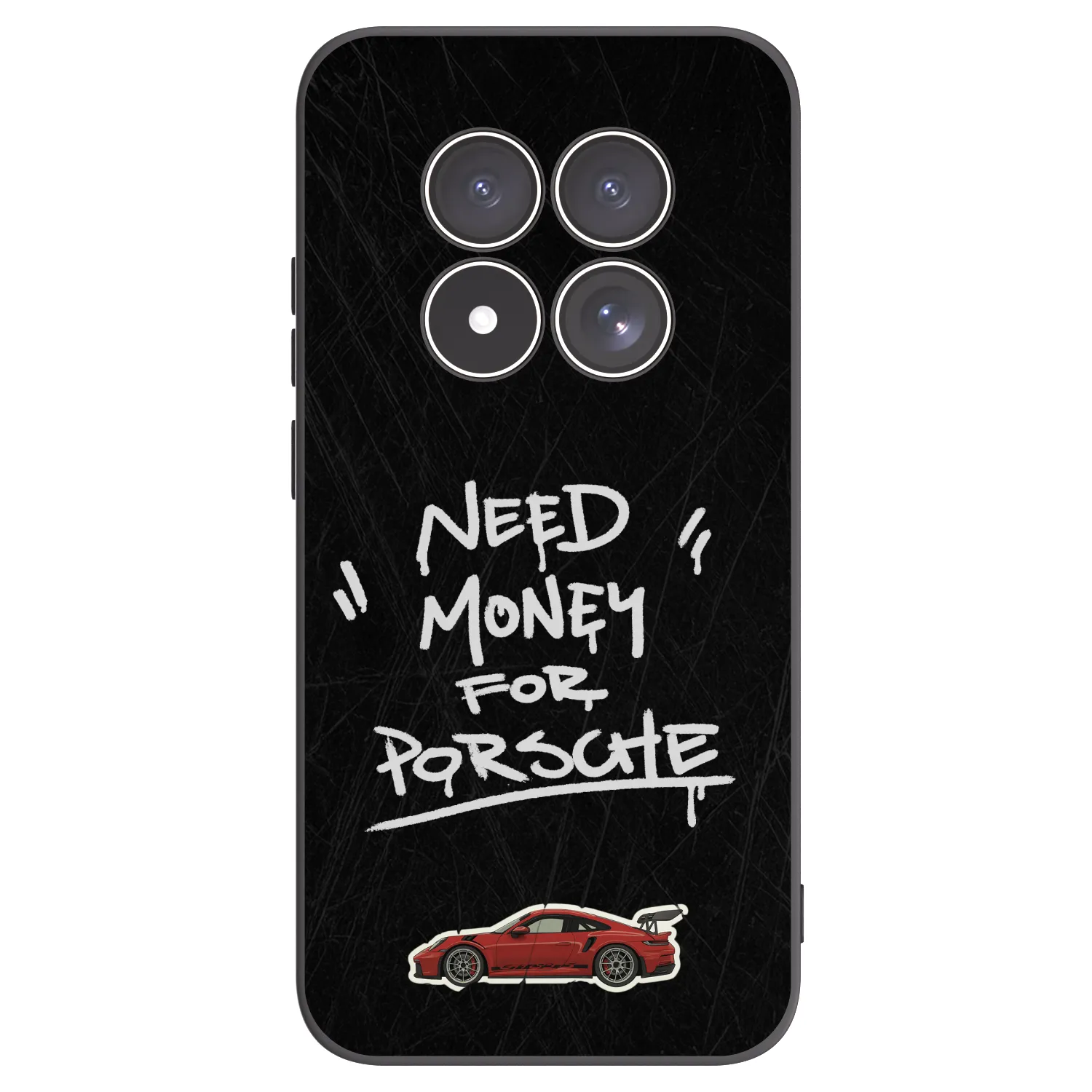 Picasee husă neagră din silicon pentru Xiaomi Redmi Note 15 Pro 4G - Dark Racer