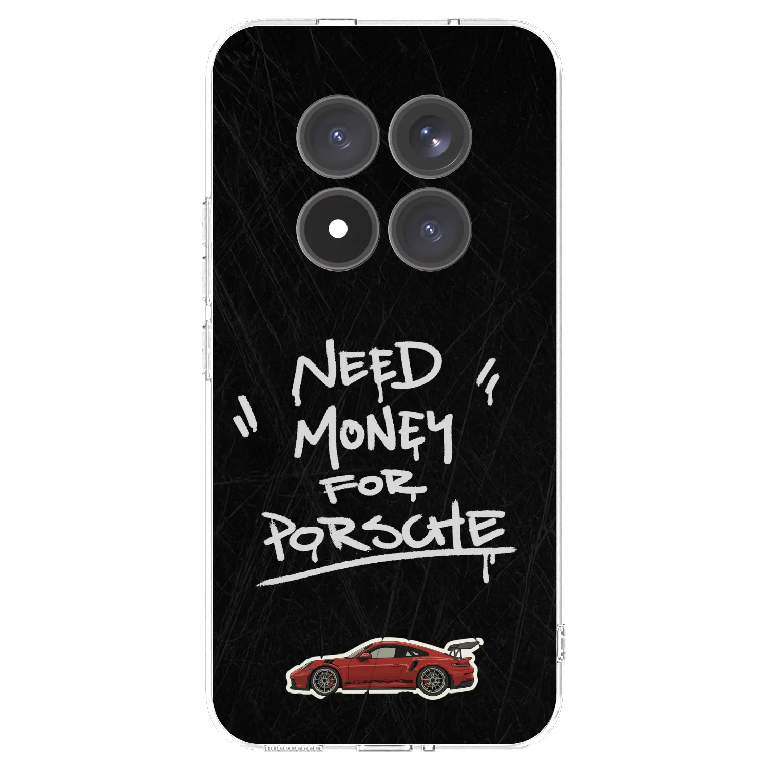 Picasee husă transparentă din silicon pentru Xiaomi Redmi Note 15 Pro+ - Dark Racer