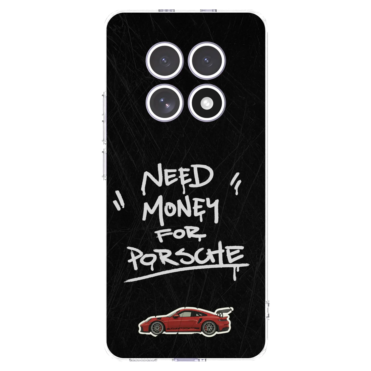 Picasee husă transparentă din silicon pentru Xiaomi Redmi Note 15 - Dark Racer