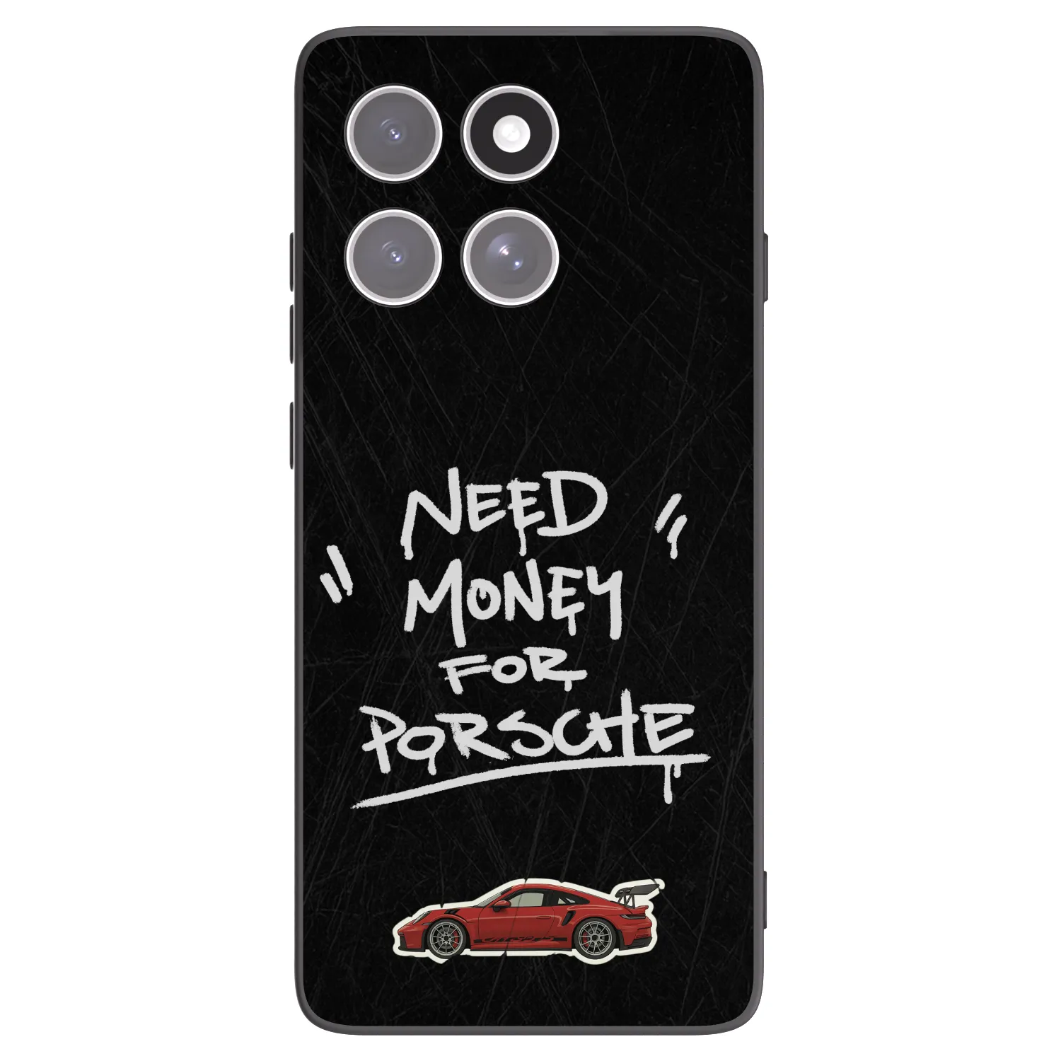 Picasee husă neagră din silicon pentru Motorola Edge 60 Fusion - Dark Racer