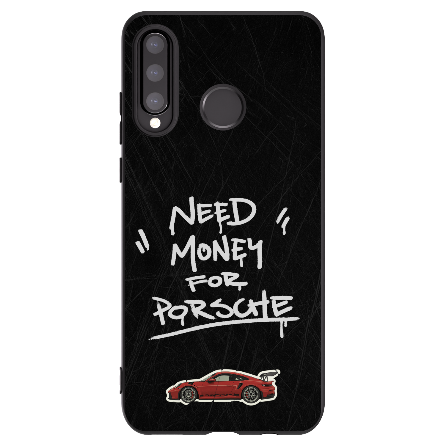 Picasee husă neagră din silicon pentru Huawei P30 Lite - Dark Racer