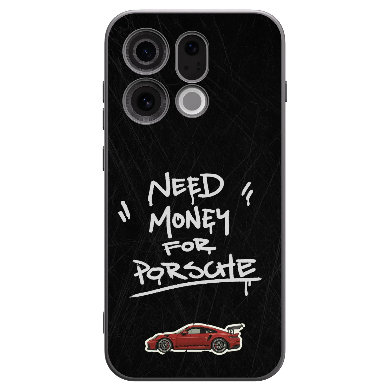 Picasee husă neagră din silicon pentru OPPO Find X9 - Dark Racer