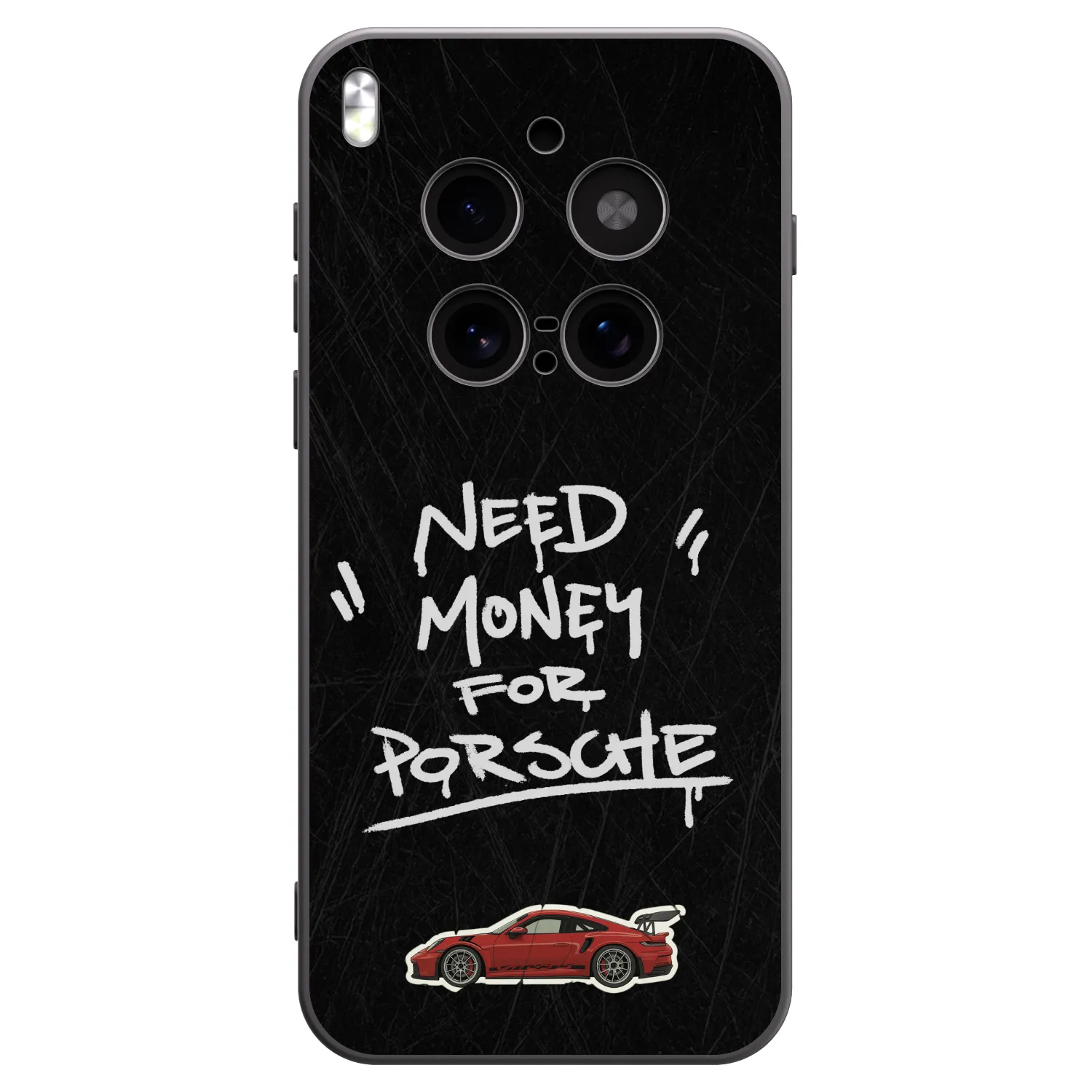 Picasee husă neagră din silicon pentru Vivo X300 Pro - Dark Racer
