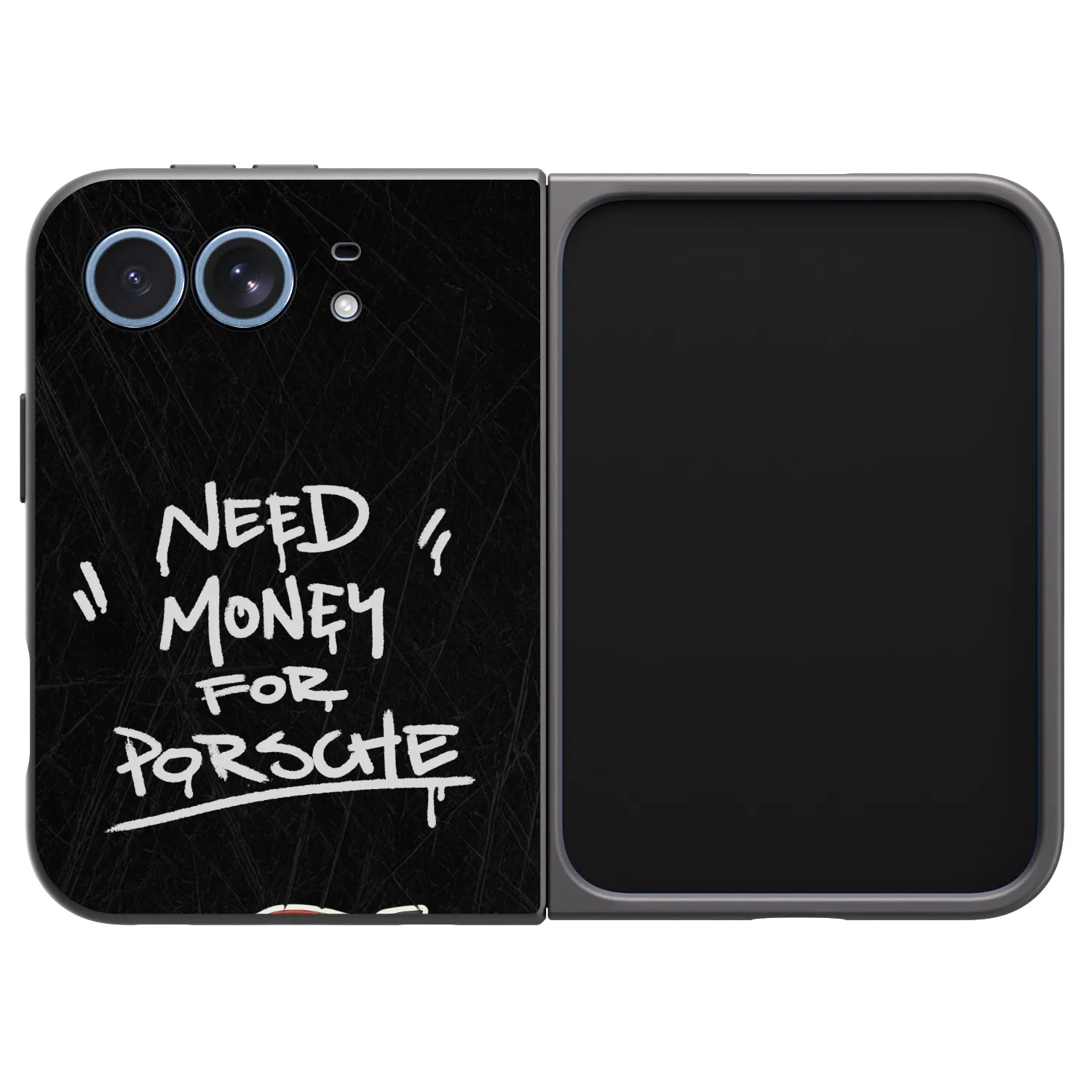 Picasee husă neagră din silicon pentru Apple iPhone Duo - Dark Racer