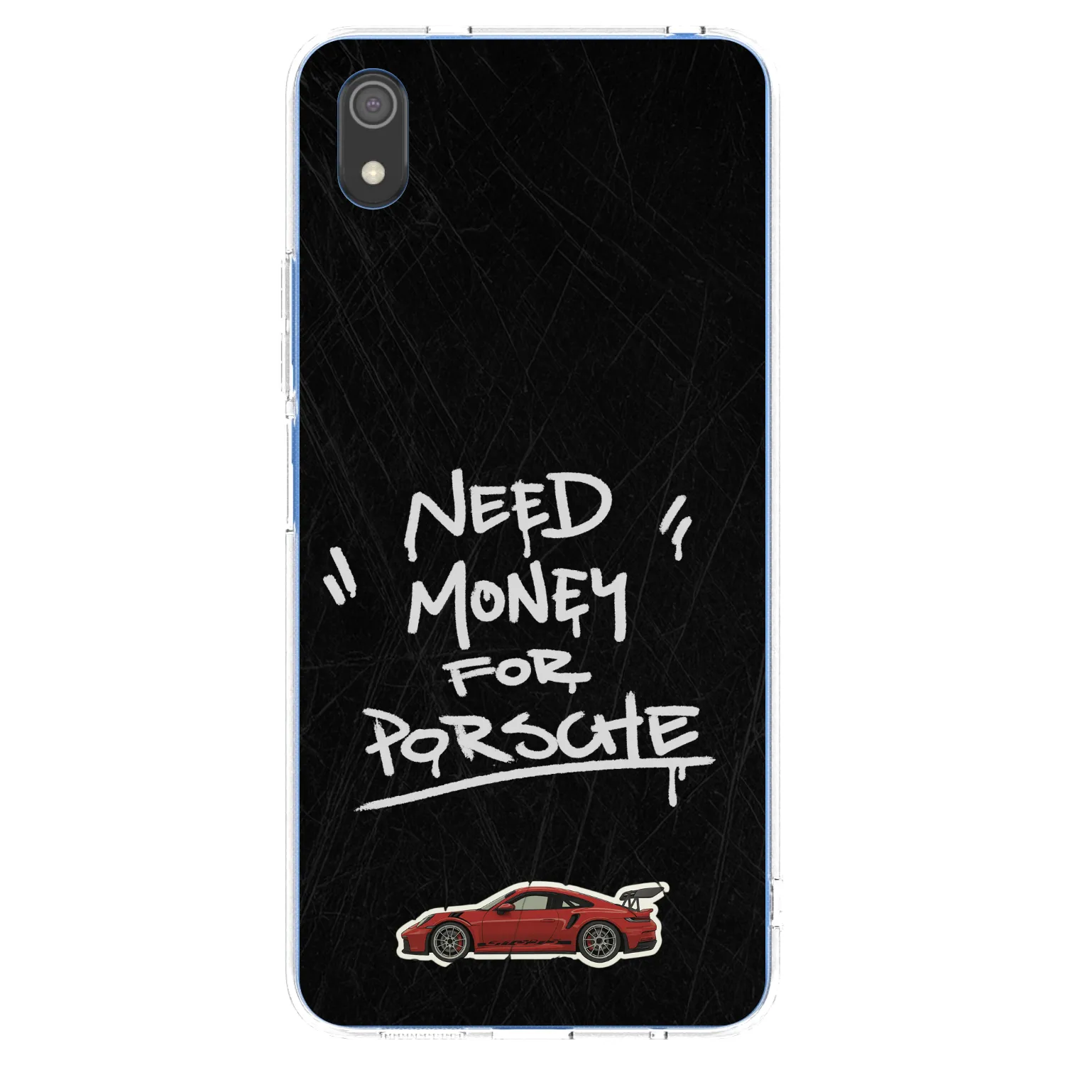 Picasee husă transparentă din silicon pentru Xiaomi Redmi 7A - Dark Racer