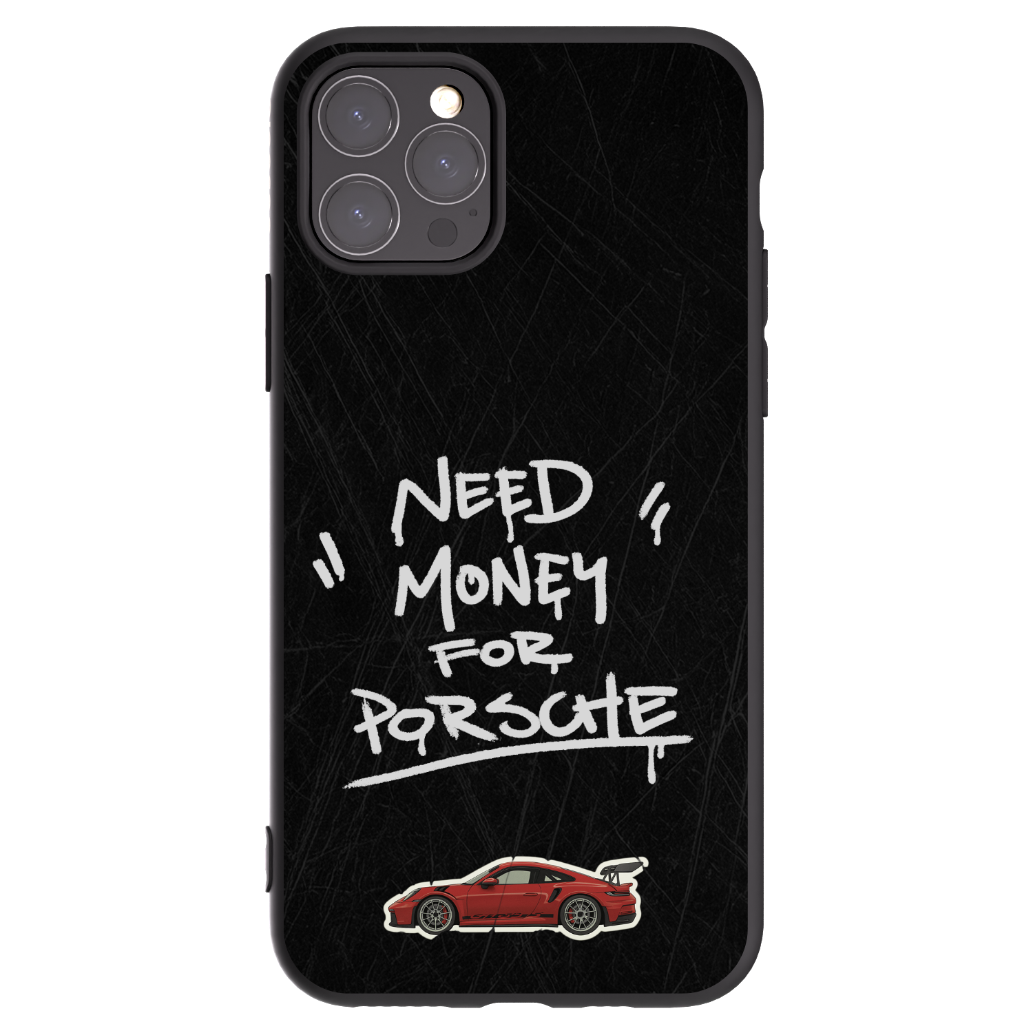 Picasee husă neagră din silicon pentru Apple iPhone 11 Pro - Dark Racer