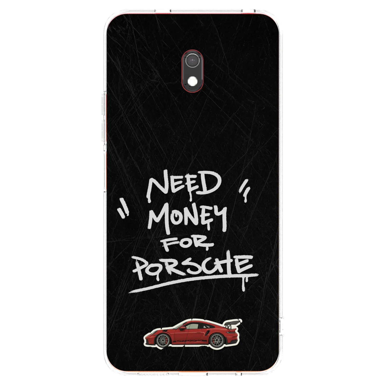 Picasee husă transparentă din silicon pentru Xiaomi Redmi 8A - Dark Racer