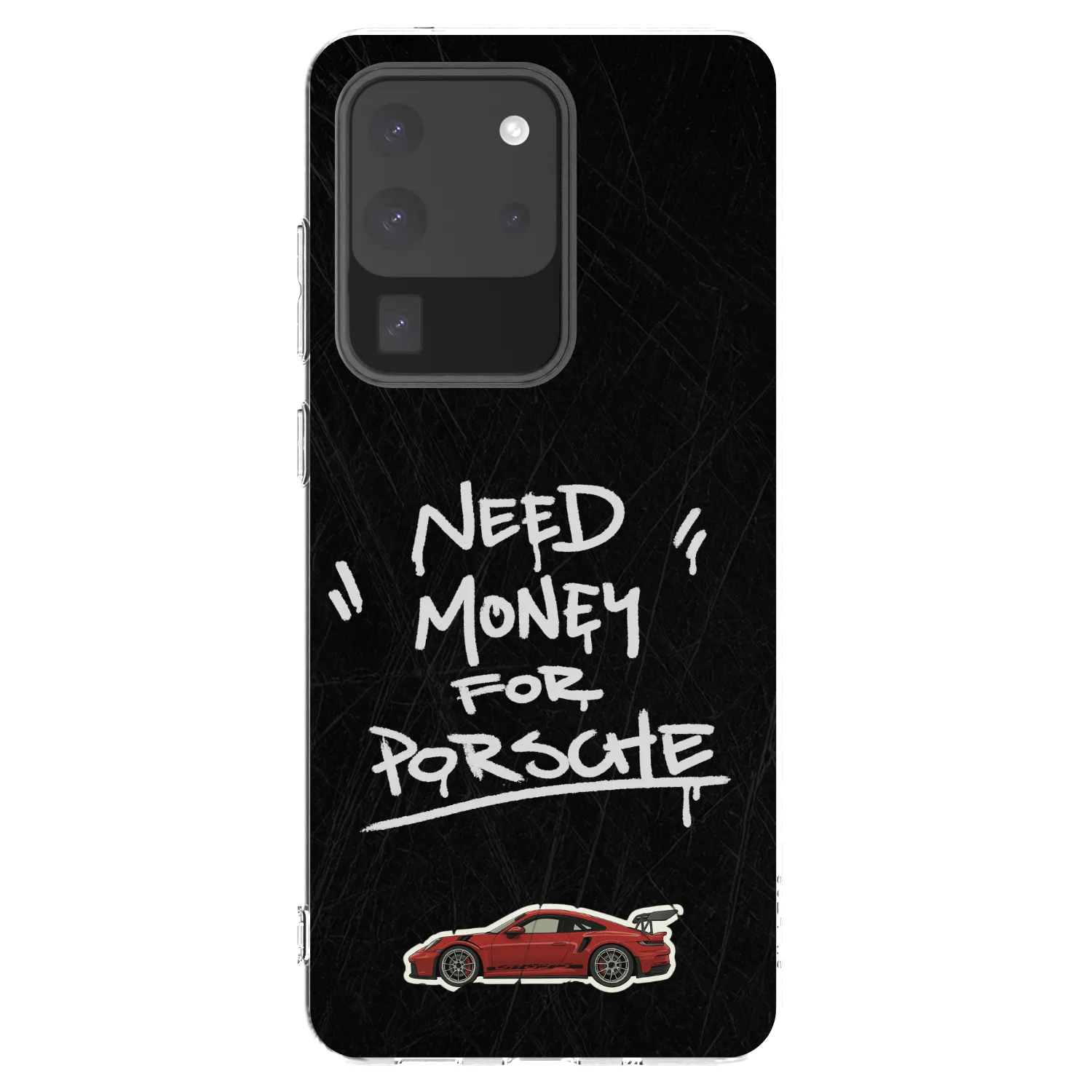 Picasee husă transparentă din silicon pentru Samsung Galaxy S20 Ultra 5G G988F - Dark Racer