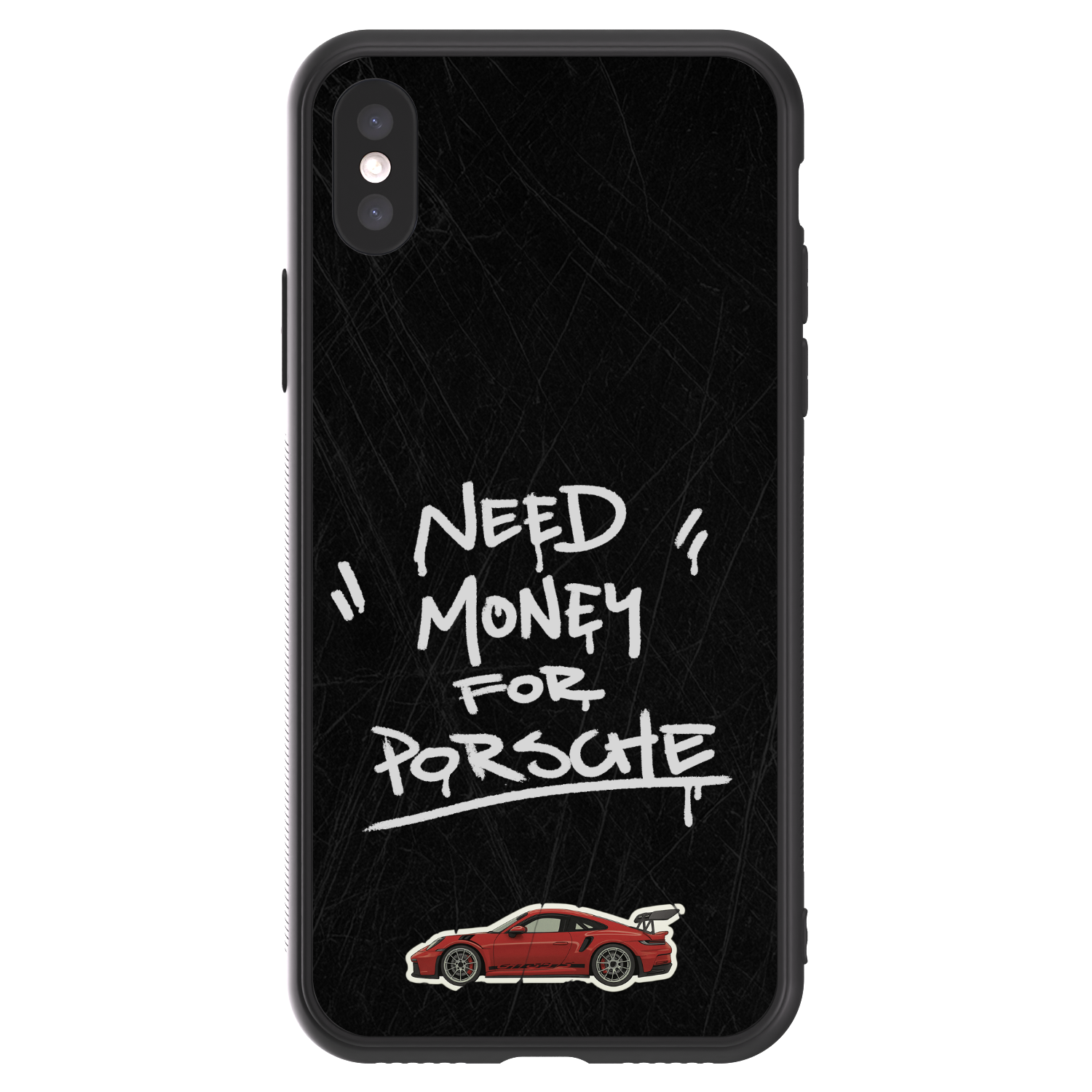 Picasee ULTIMATE CASE pentru Apple iPhone X/XS - Dark Racer