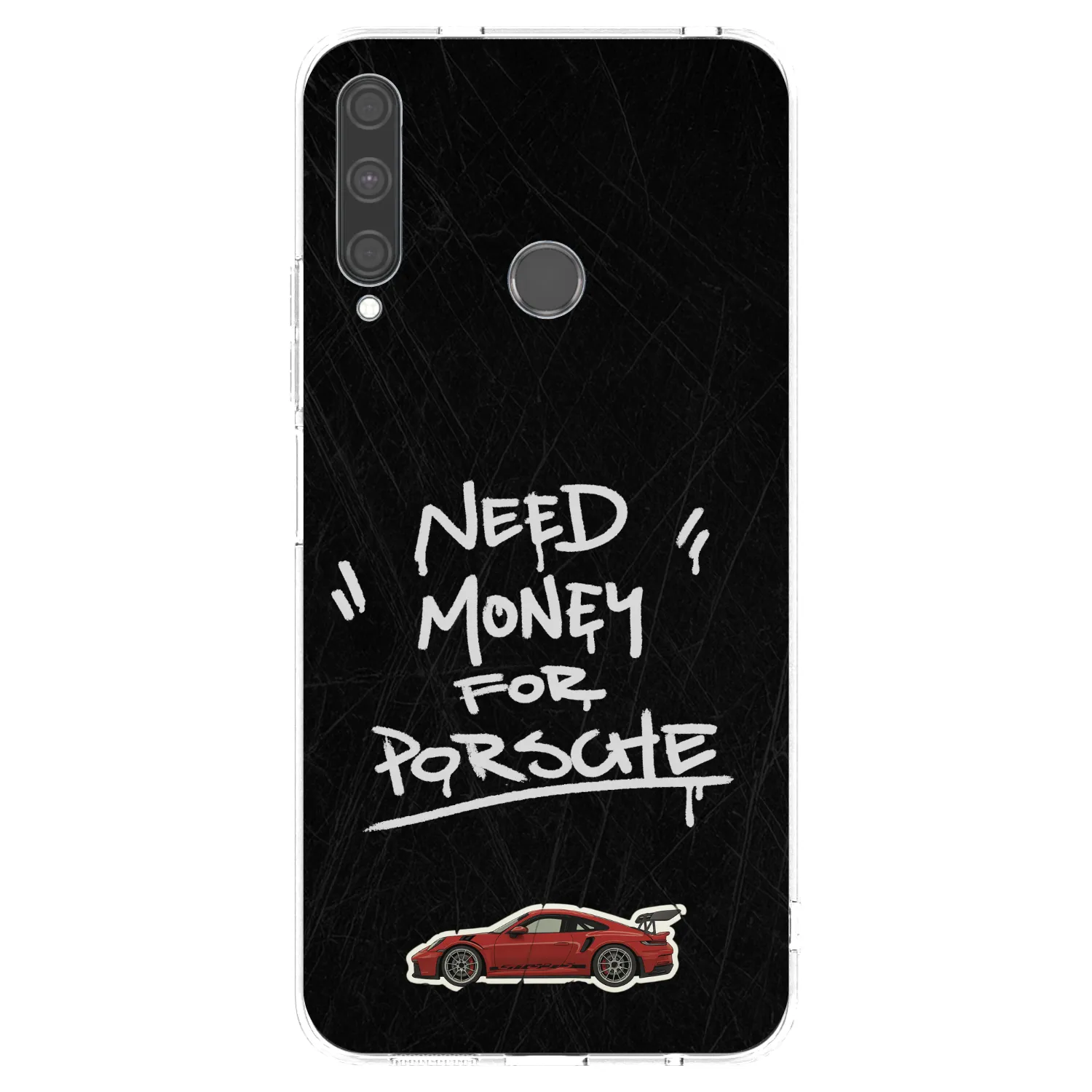Picasee husă transparentă din silicon pentru Huawei P40 Lite E - Dark Racer