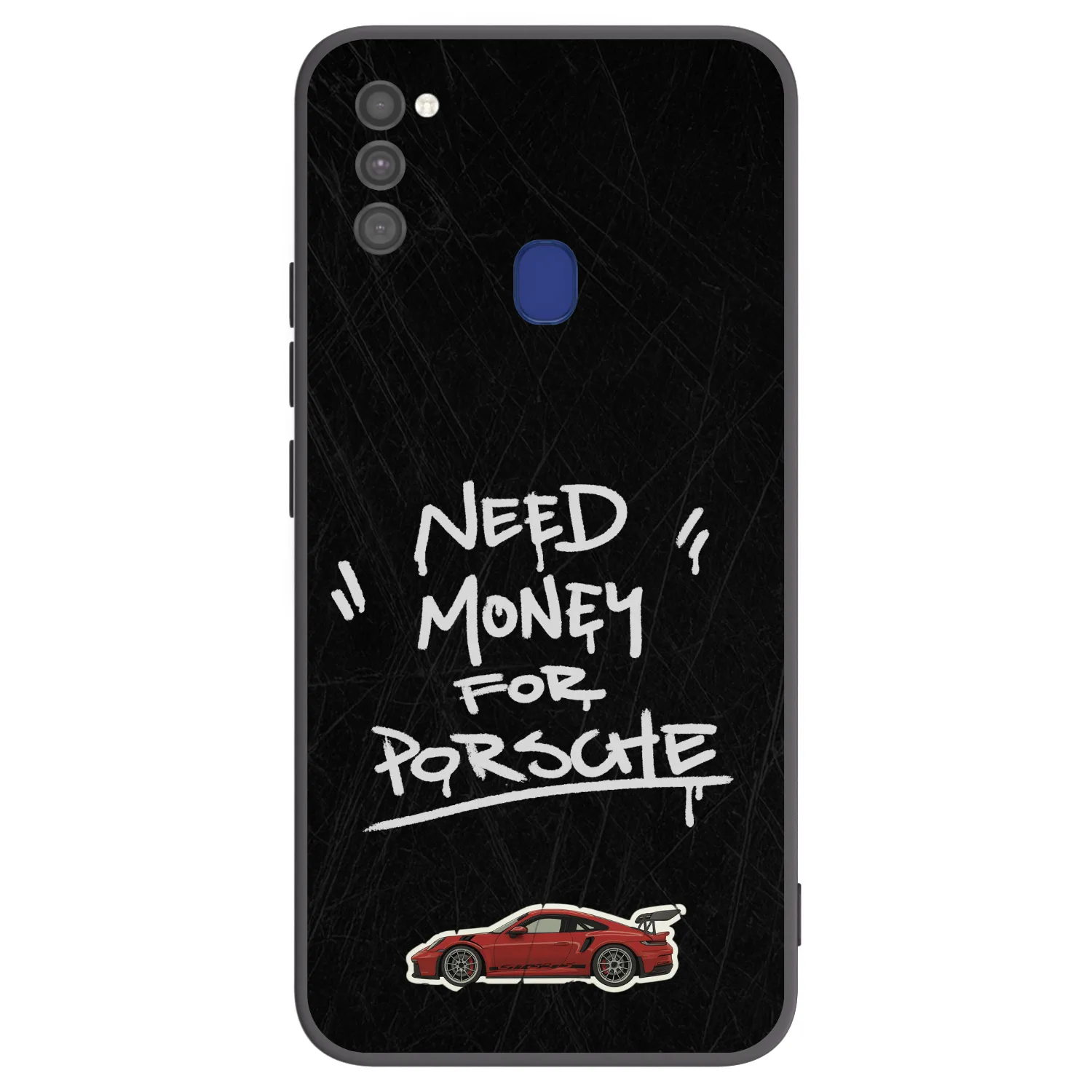 Picasee husă neagră din silicon pentru Samsung Galaxy M21 M215F - Dark Racer