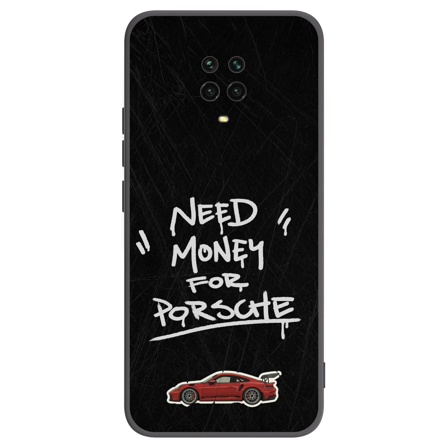 Picasee husă neagră din silicon pentru Xiaomi Redmi Note 9S - Dark Racer