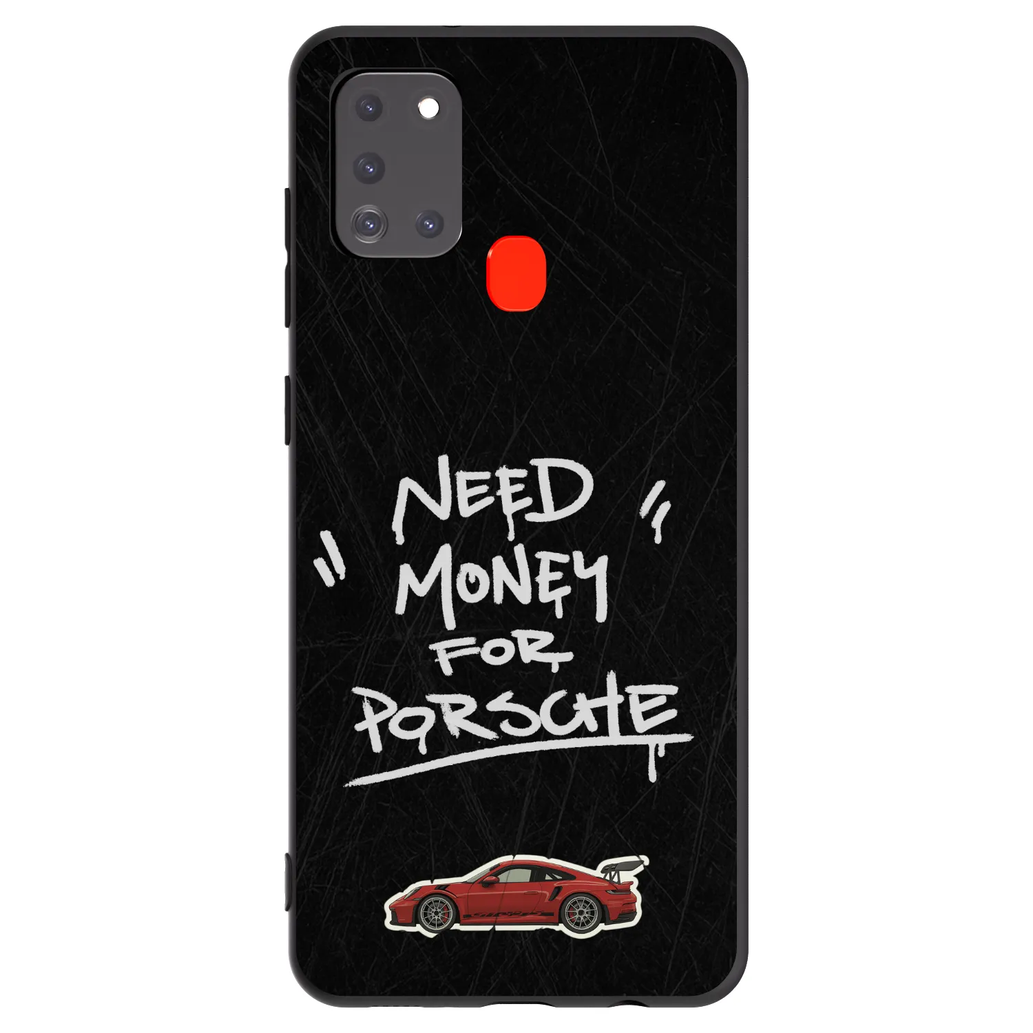 Picasee husă neagră din silicon pentru Samsung Galaxy A21s - Dark Racer