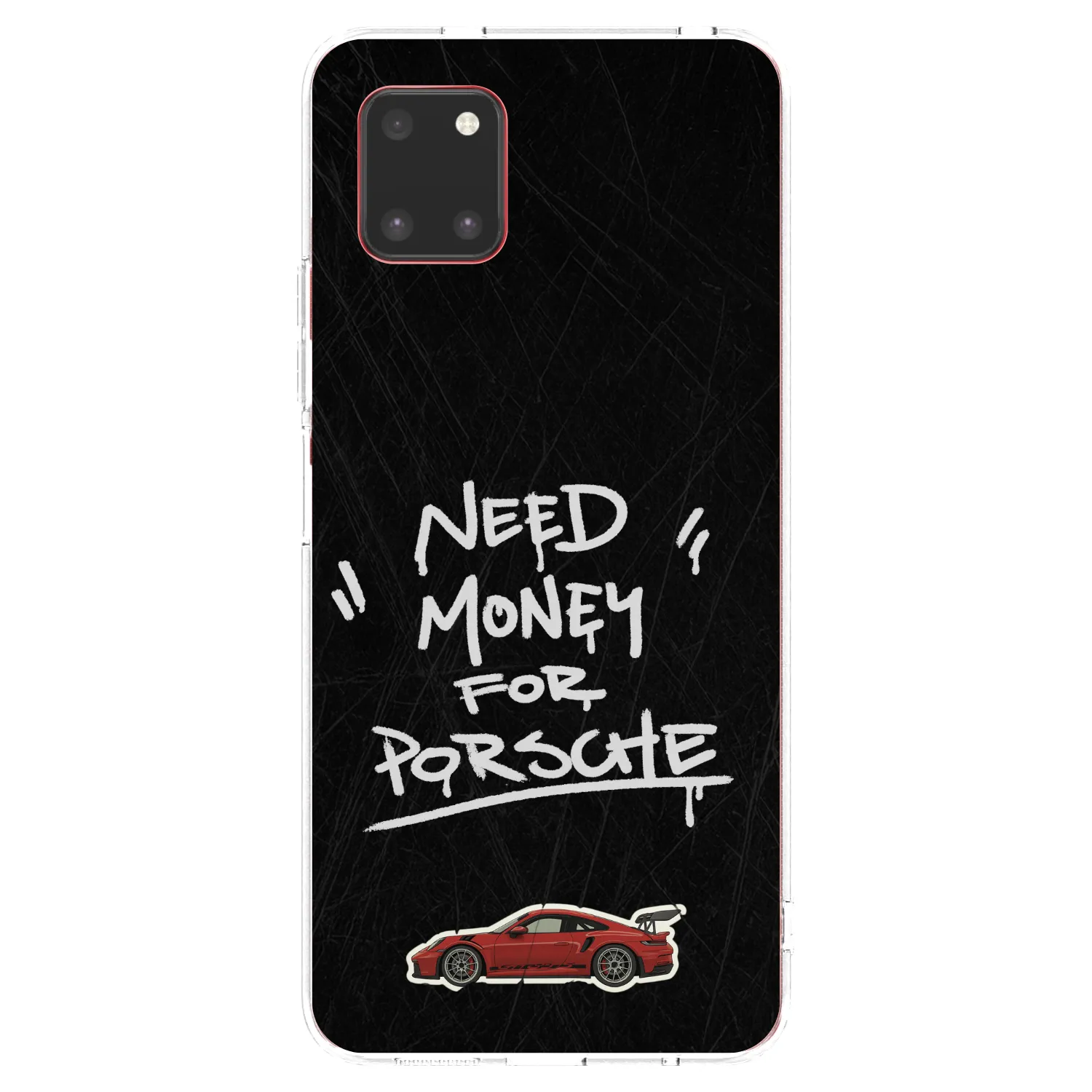 Picasee husă transparentă din silicon pentru Samsung Galaxy Note 10 Lite N770F - Dark Racer