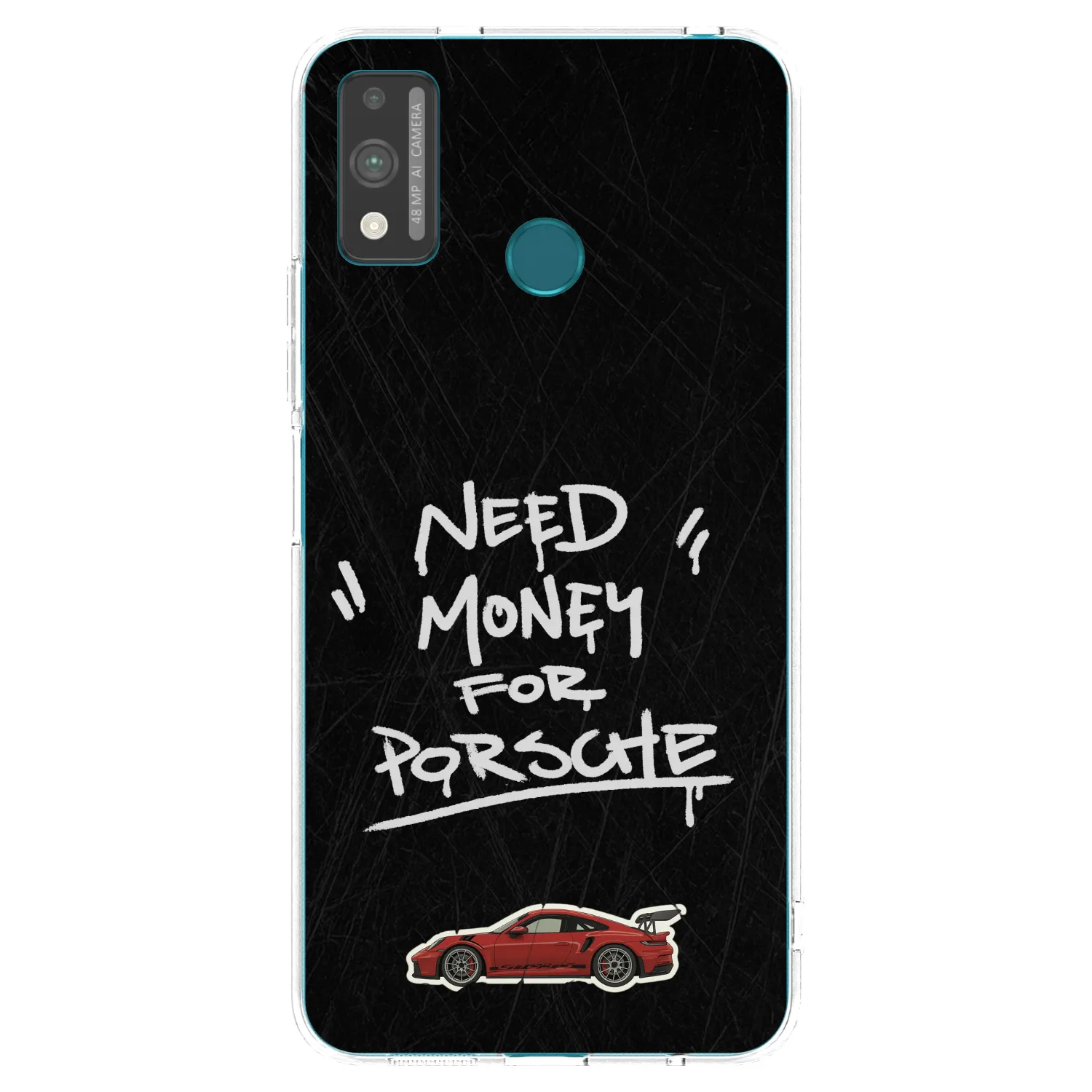 Picasee husă transparentă din silicon pentru Honor 9X Lite - Dark Racer