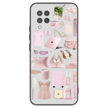 Picasee husă neagră din silicon pentru Samsung Galaxy A42 A426B - Glam Babe