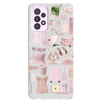 Picasee husă transparentă din silicon pentru Samsung Galaxy A32 5G A326B - Glam Babe