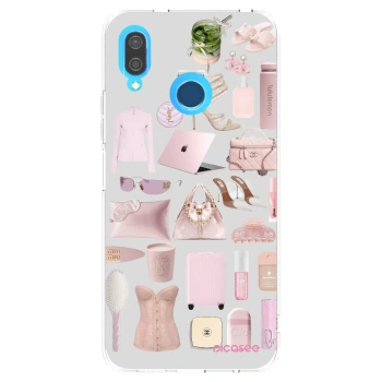 Picasee husă transparentă din silicon pentru Huawei P20 Lite - Glam Babe