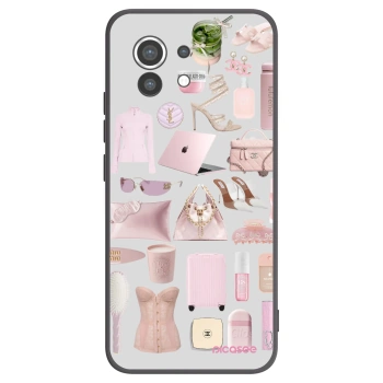 Picasee husă neagră din silicon pentru Xiaomi Mi 11 - Glam Babe