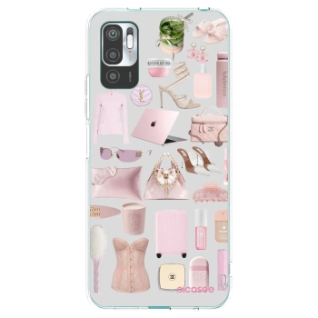 Picasee husă transparentă din silicon pentru Xiaomi Redmi Note 10 5G - Glam Babe