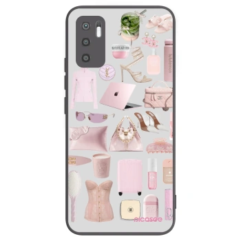 Picasee husă neagră din silicon pentru Xiaomi Redmi Note 10 5G - Glam Babe