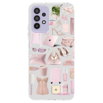 Picasee husă transparentă din silicon pentru Samsung Galaxy A32 4G SM-A325F - Glam Babe