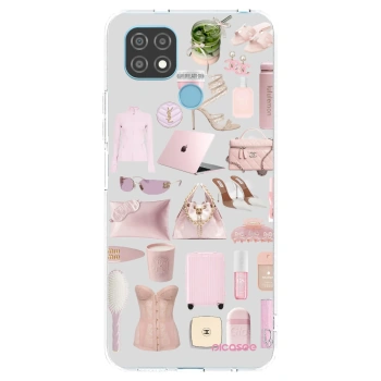 Picasee husă transparentă din silicon pentru Realme C21 - Glam Babe