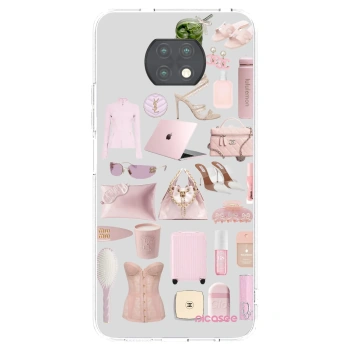 Picasee husă transparentă din silicon pentru Xiaomi Redmi Note 9T - Glam Babe