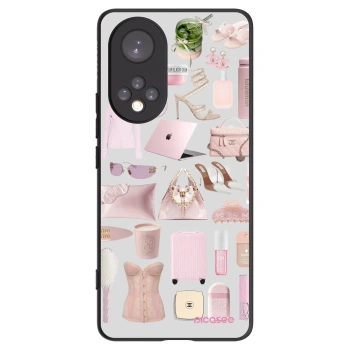 Picasee husă neagră din silicon pentru Huawei Nova 9 - Glam Babe