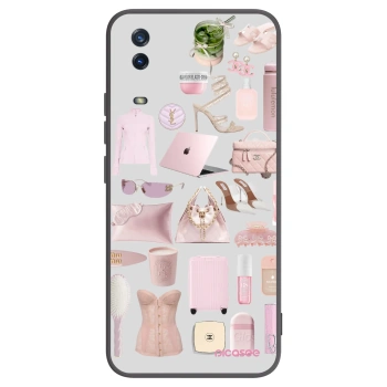 Picasee husă neagră din silicon pentru Vivo Y11s - Glam Babe