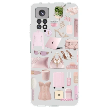 Picasee husă transparentă din silicon pentru Xiaomi Redmi Note 11 - Glam Babe