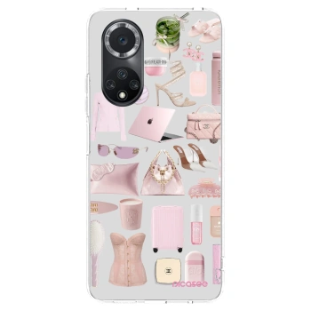 Picasee husă transparentă din silicon pentru Huawei Nova 9 SE - Glam Babe