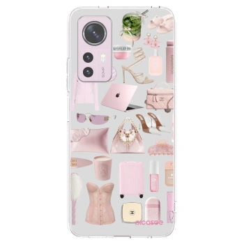 Picasee husă transparentă din silicon pentru Xiaomi 12 - Glam Babe