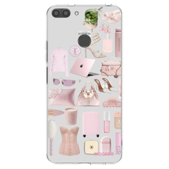 Picasee husă transparentă din silicon pentru Huawei P Smart - Glam Babe