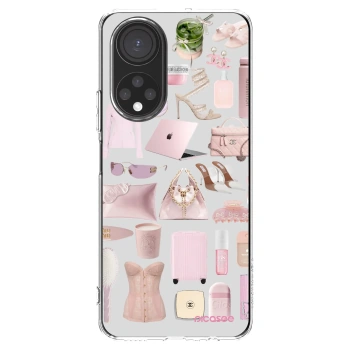 Picasee husă transparentă din silicon pentru Honor X7 - Glam Babe