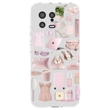 Picasee husă transparentă din silicon pentru Xiaomi 13 - Glam Babe