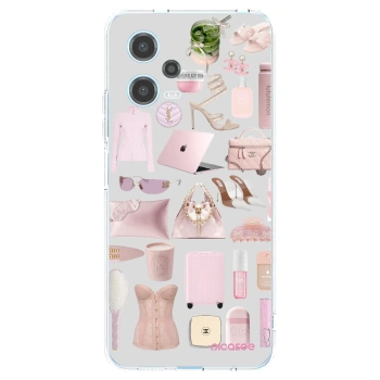 Picasee husă transparentă din silicon pentru Xiaomi Redmi Note 12 5G - Glam Babe