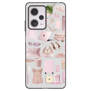 Picasee husă neagră din silicon pentru Xiaomi Redmi Note 12 Pro+ 5G - Glam Babe