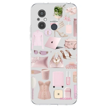 Picasee husă transparentă din silicon pentru Xiaomi Redmi 12C - Glam Babe