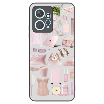 Picasee husă neagră din silicon pentru Xiaomi Redmi Note 12 4G - Glam Babe