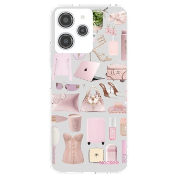 Picasee husă transparentă din silicon pentru Xiaomi Redmi 12 4G - Glam Babe