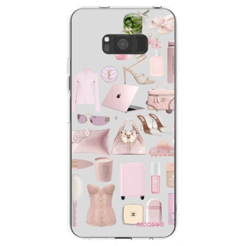Picasee husă transparentă din silicon pentru Samsung Galaxy S8 G950F - Glam Babe