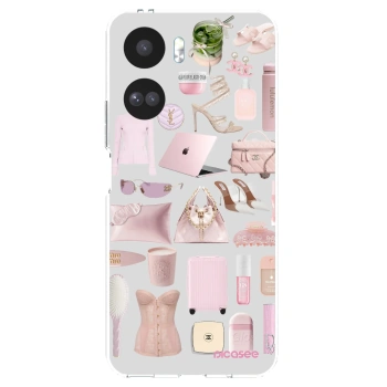 Picasee husă transparentă din silicon pentru Honor 90 Lite 5G - Glam Babe